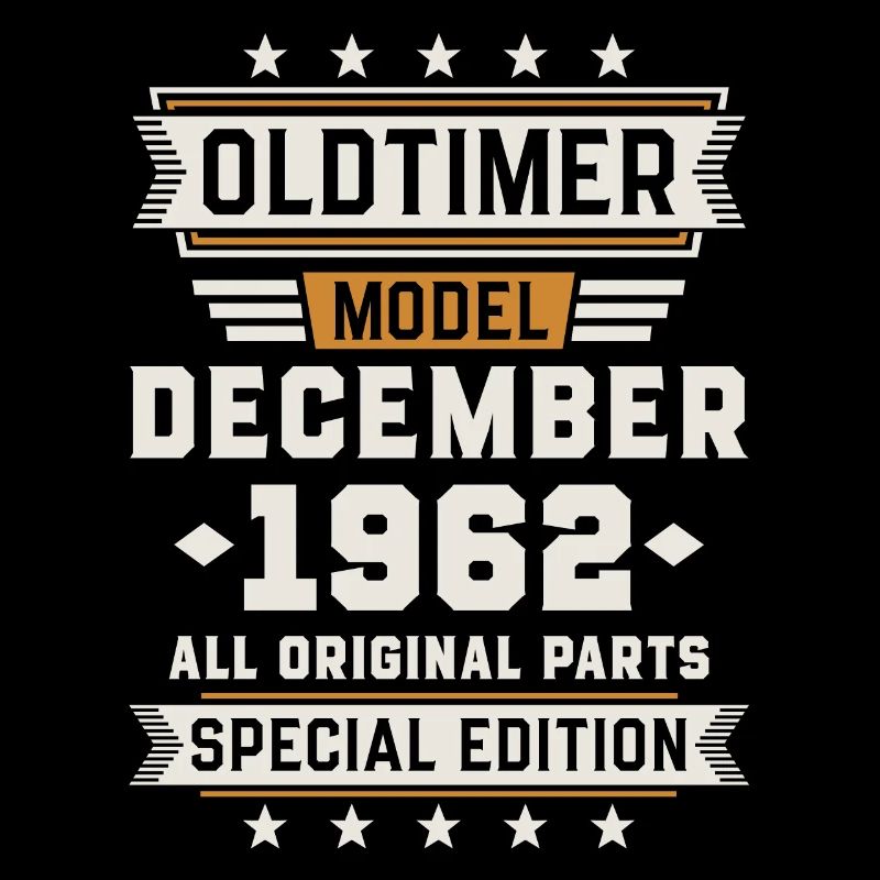 Oldtimer Décembre 1962 Cadeau d’anniversaire