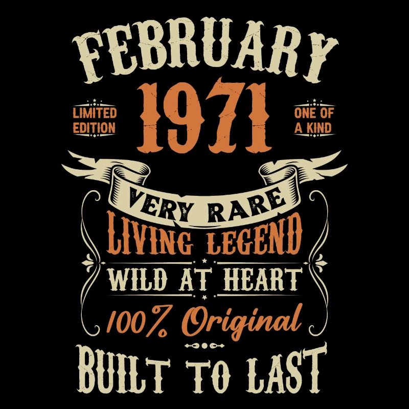 Februar 1971 Geburtstagsgeschenk