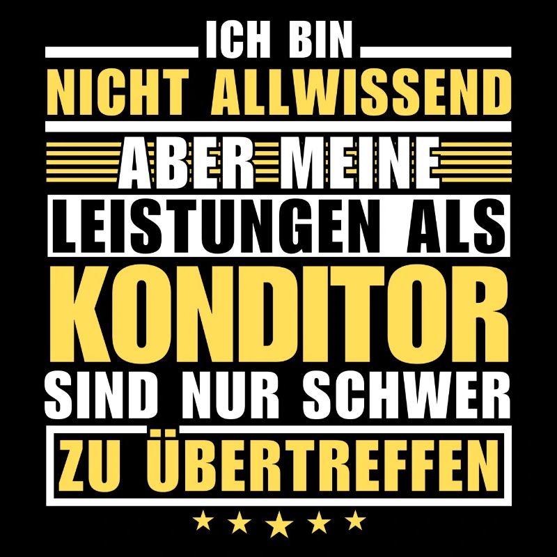 Unübertroffene Leistung als Konditor