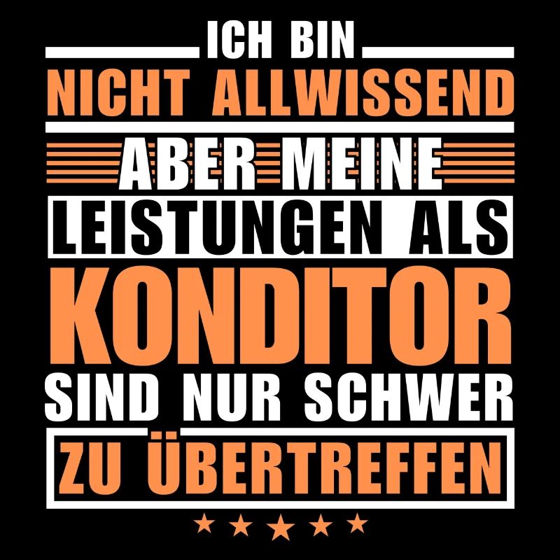 Unübertroffene Leistung als Konditor