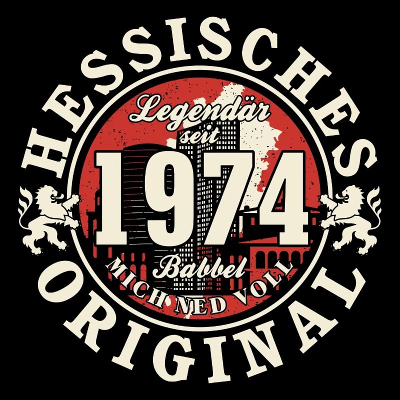 50. Geburtstag 2024 Hessisches Original Geschenk