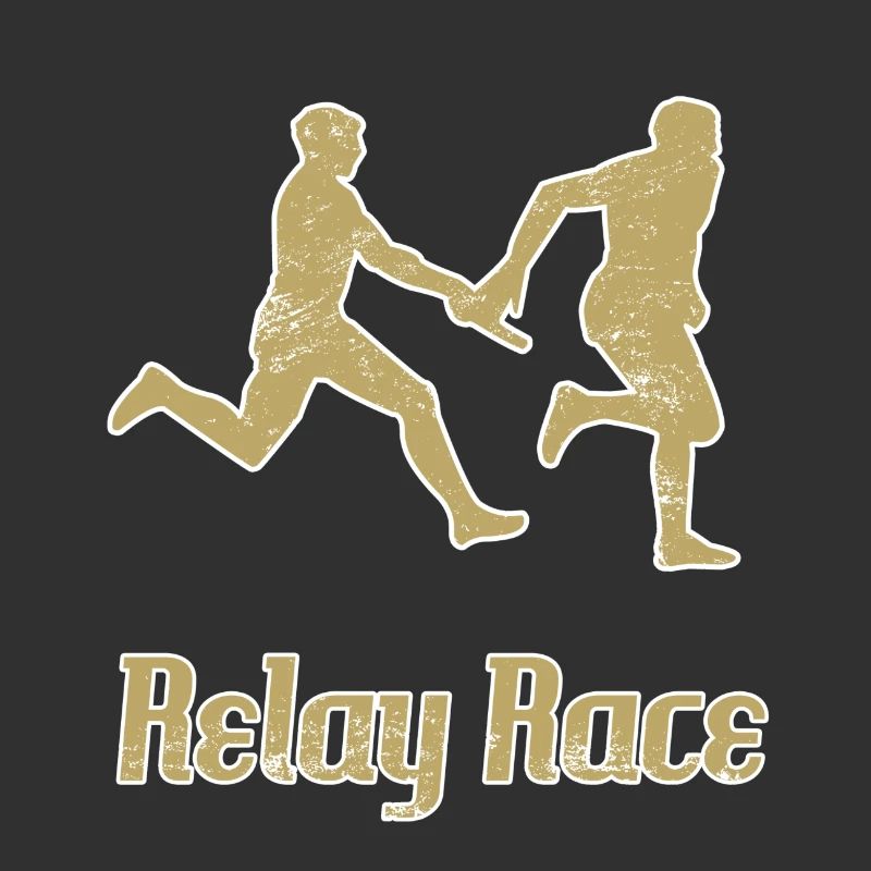 Course de relais d'athlétisme
