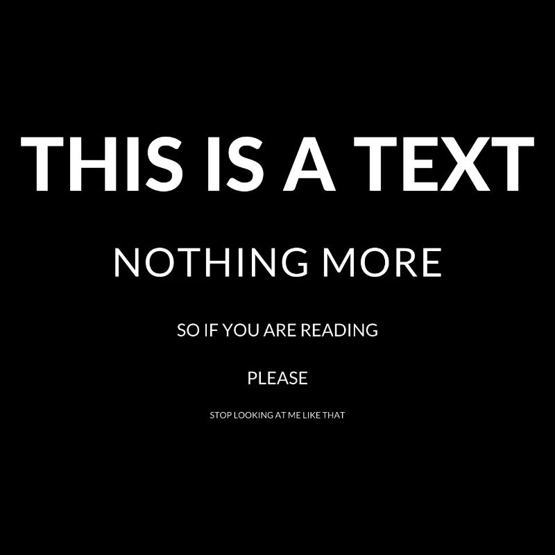 THIS IS A TEXT