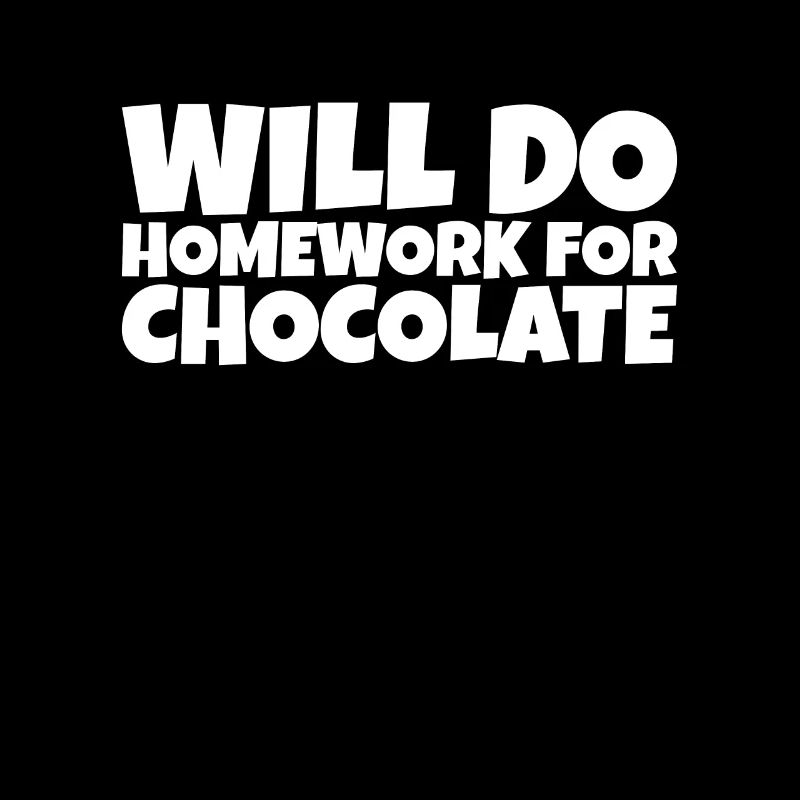 Funny School Pupil Chocolate Lover Gift