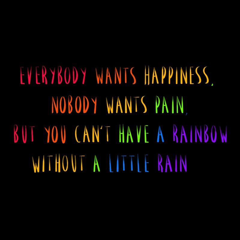 Regenbogen Spruch