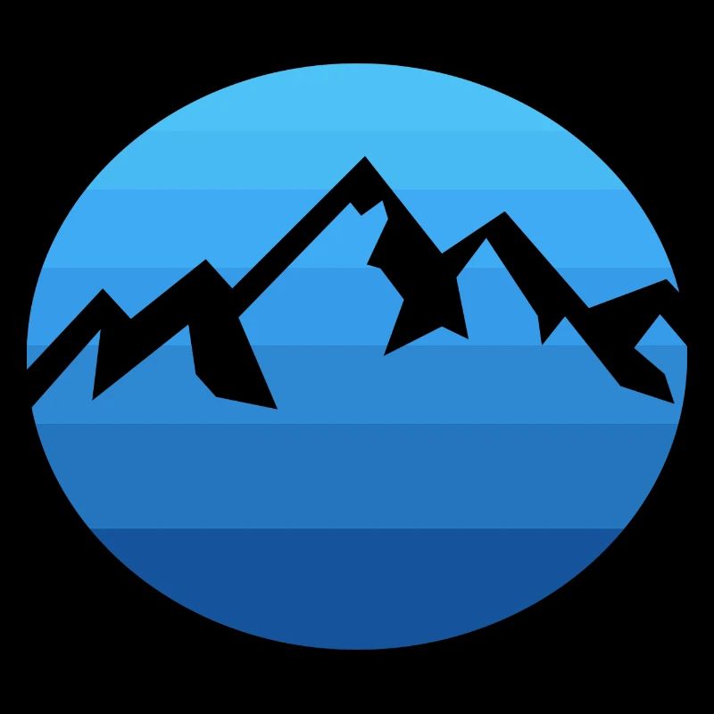 Mountain Mountains Retro