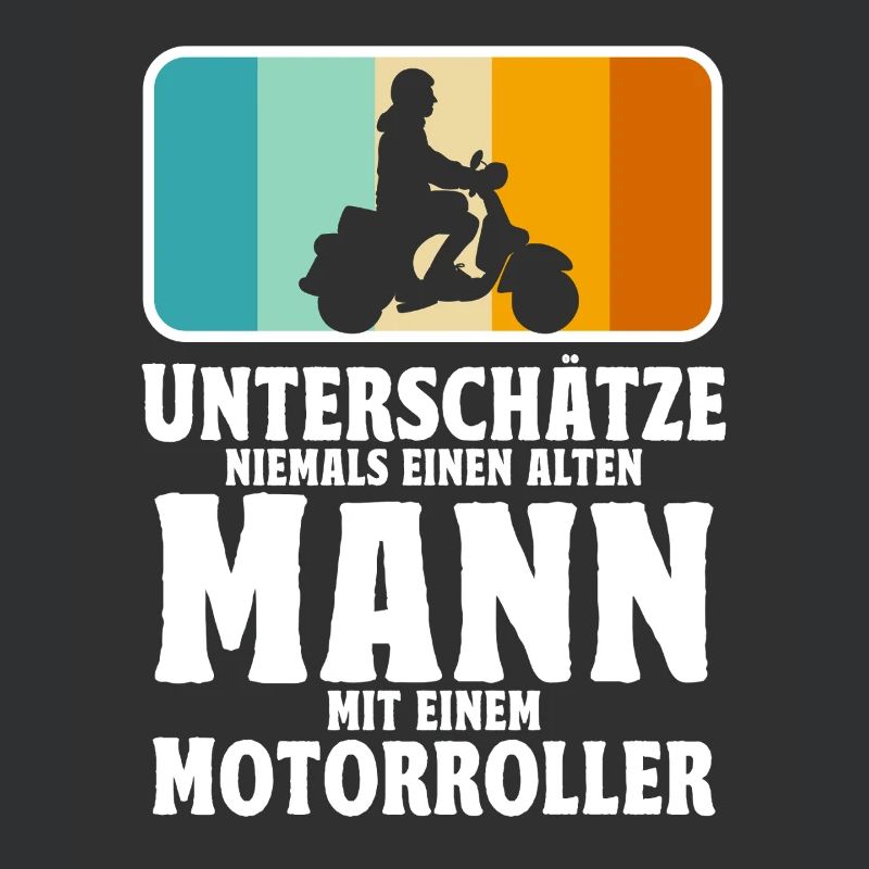 Rollerfahrer Geschenke Motorroller Scooter