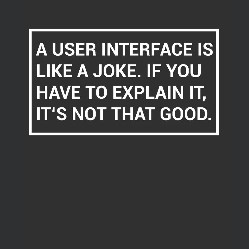 User Interface Programmer Funny UI UX