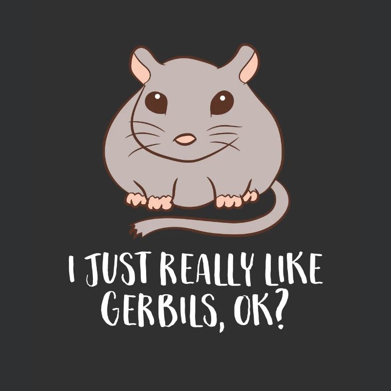 J’aime les souris de course Gerbil Tout simplement, d’accord ?