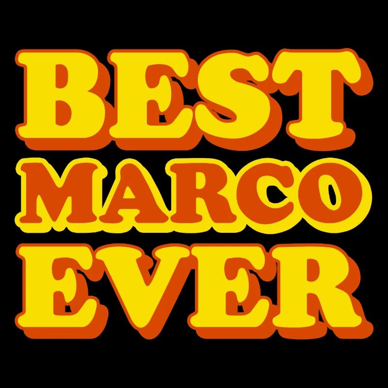Marco first name funny gift