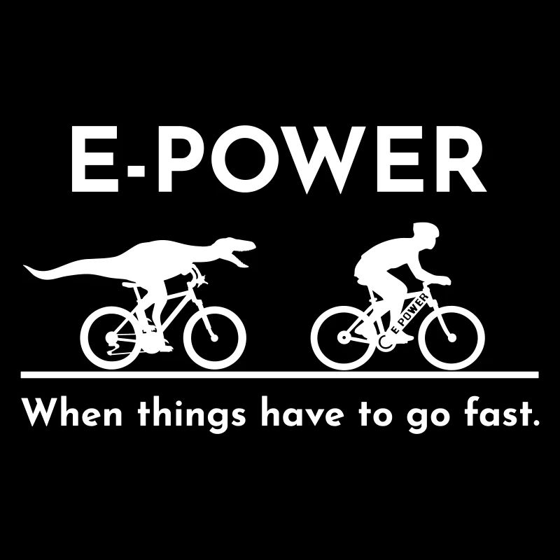 Vélociraptor à la poursuite d’un e-biker