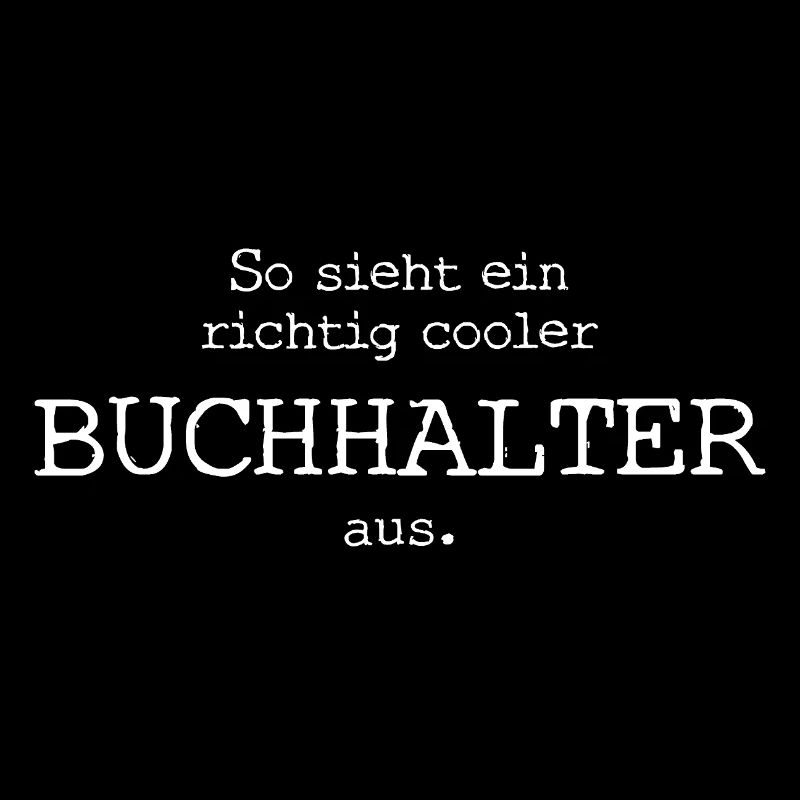 So sieht ein richtig cooler Buchhalter aus.