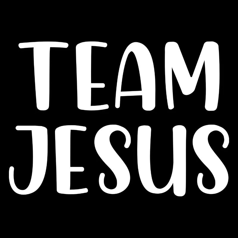 Team Jesus Spruch Geschenk