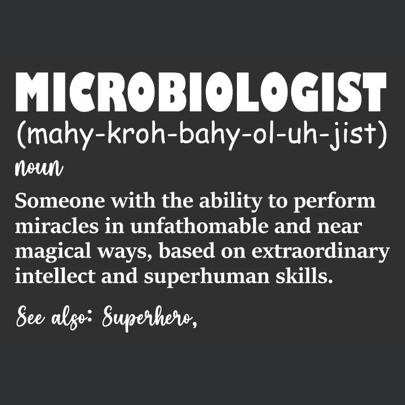 Définition drôle de microbiologiste