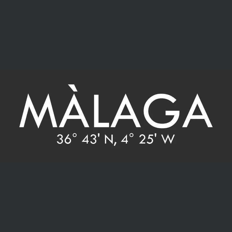 Malaga - Spain - Coordinates - Latitude Longitude