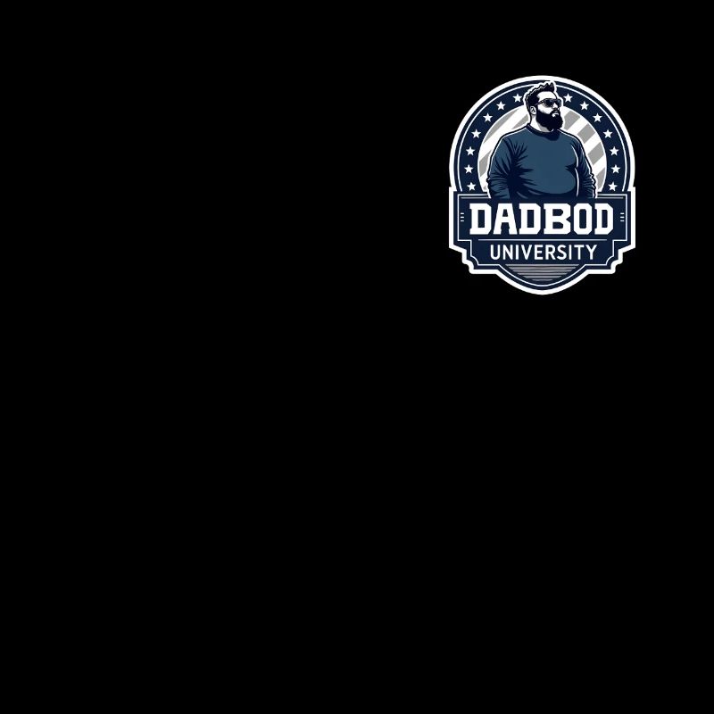 Dad Bod University Funny Dad Bod for Men