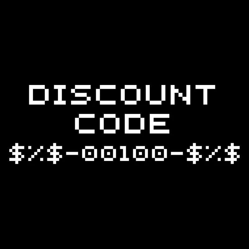 Code de réduction/code de rabais