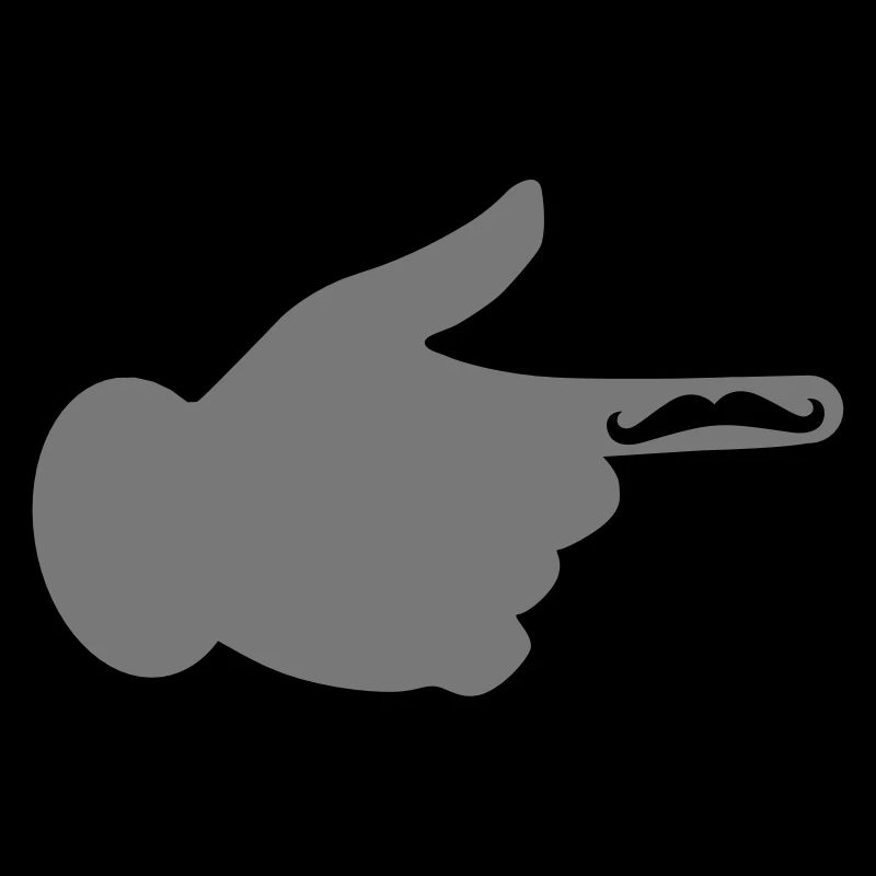 Moustache Finger