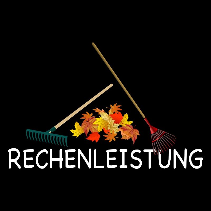 Gärtner haben im Garten eine Rechenleistung