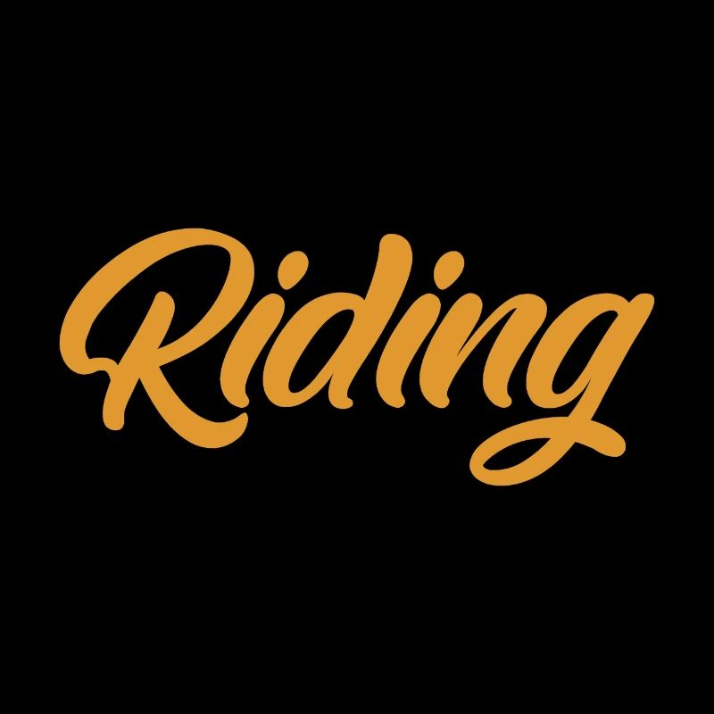 Riding - Reiten - Pferd - Pferde - Slogan - Spruch