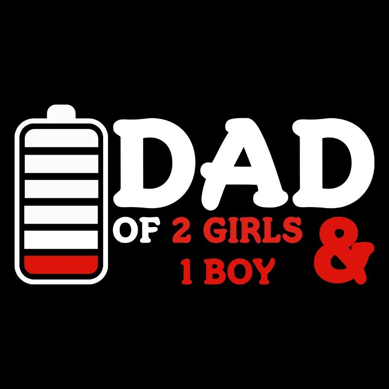 Papa de 2 filles et 1 garçon
