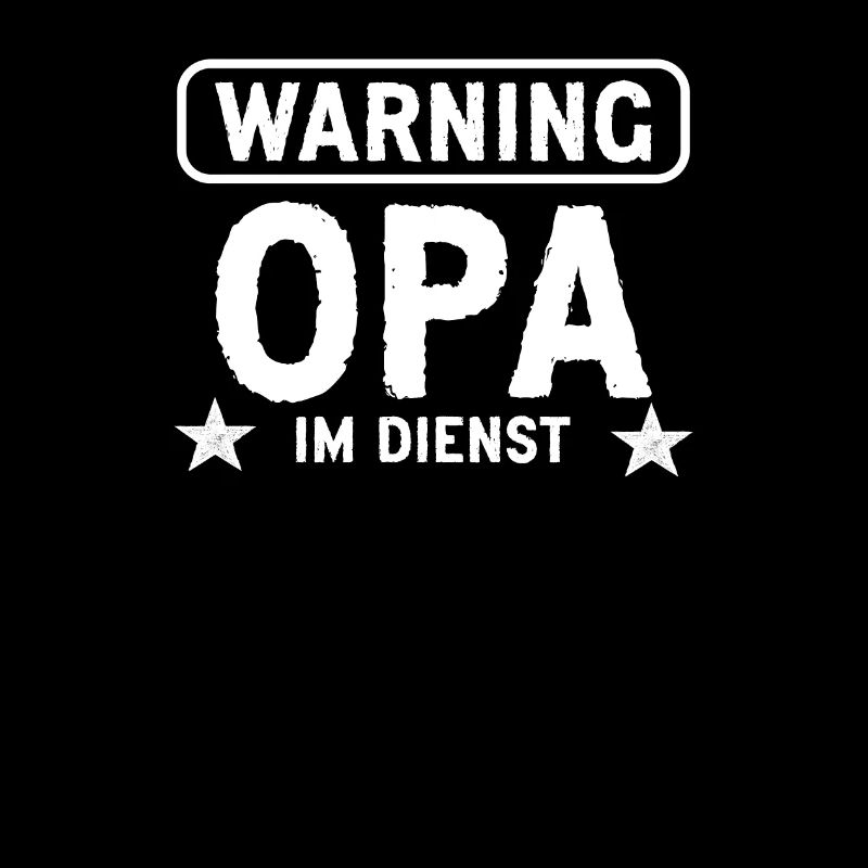 Opa im Dienst Geschenkidee