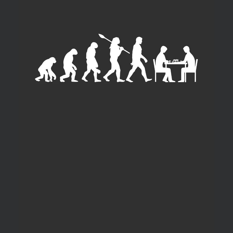 Evolution échecs jeu d'échecs joueur d'échecs