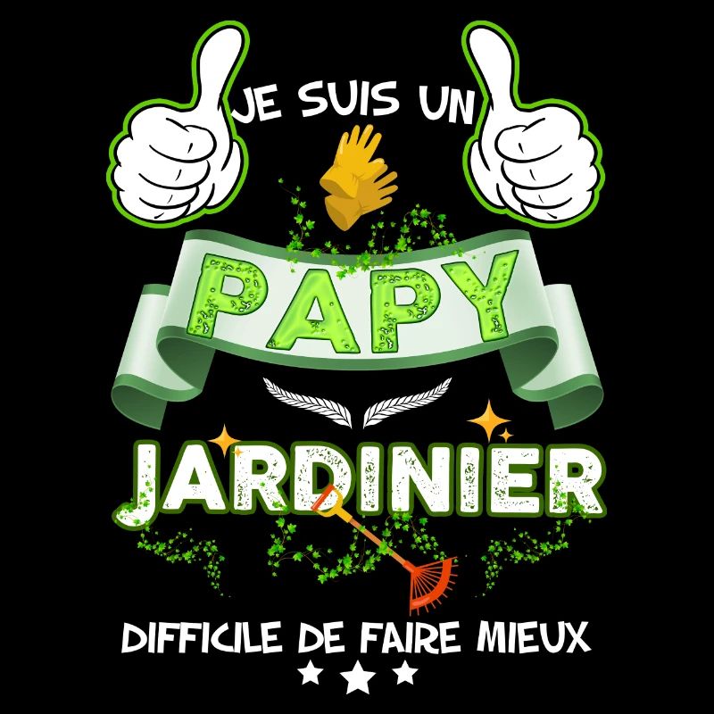Papy Jardinier, citation humour