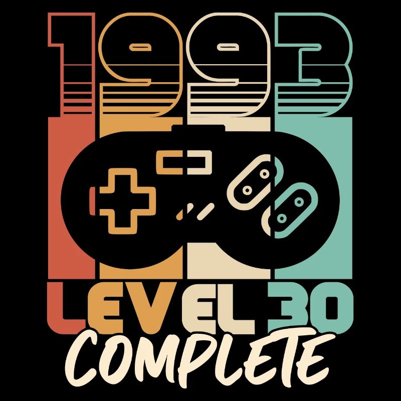 30e anniversaire né en 1993 Niveau 30 Complet