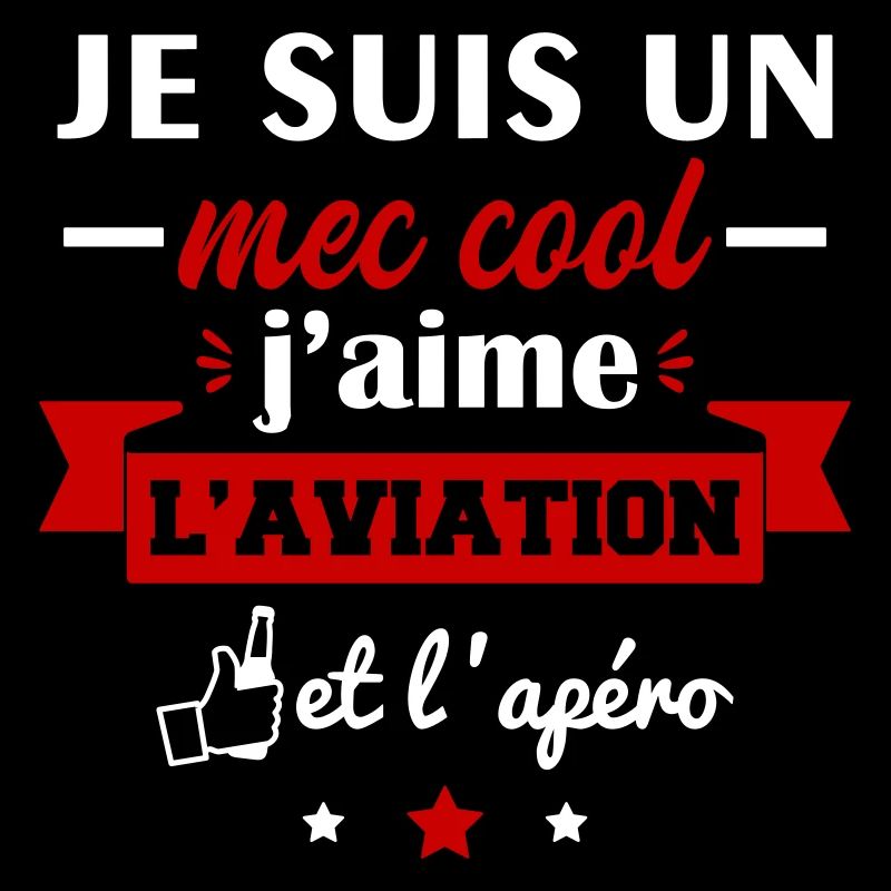 Mec cool aviation, idée cadeau pilote, aviateur