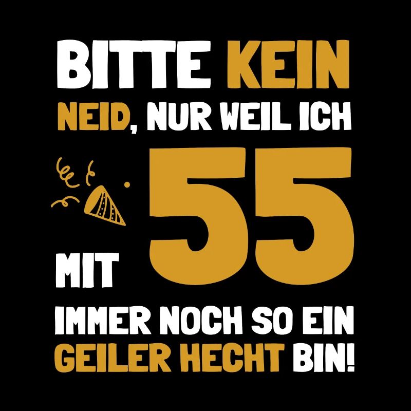 Mit 55 Jahren ein geiler Hecht Geburtstag