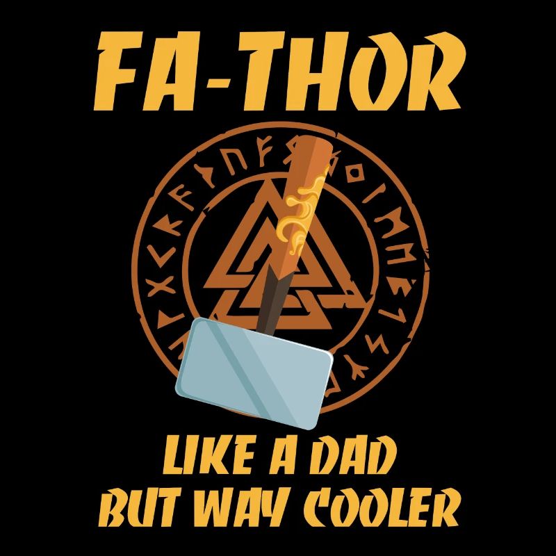 Cadeau de héros de papa Fa-Thor Hammer