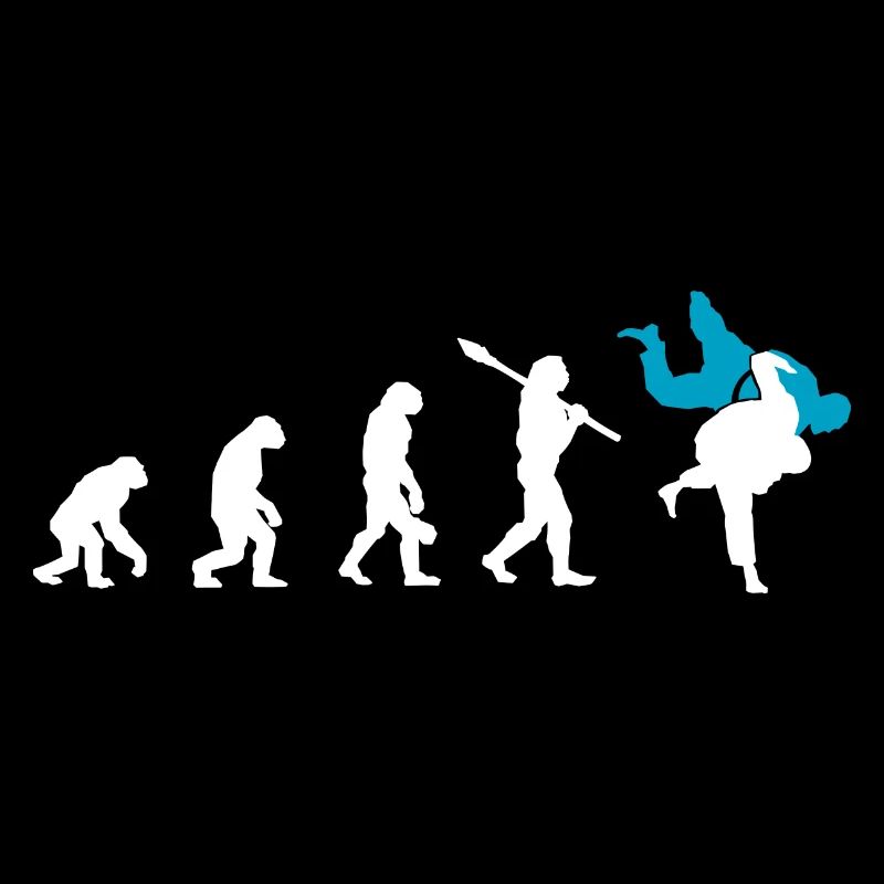 Judo Evolution cadeau rétro judoka cool