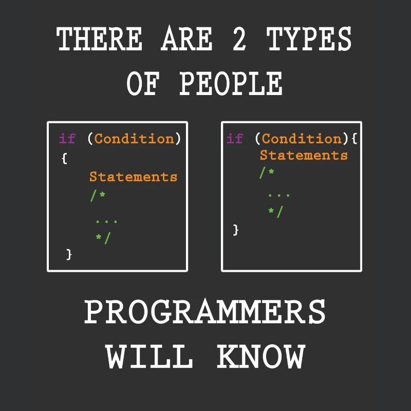 Deux types de programmeurs