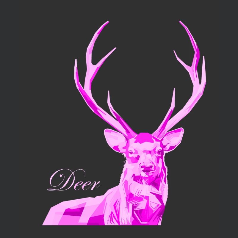 Pink deer