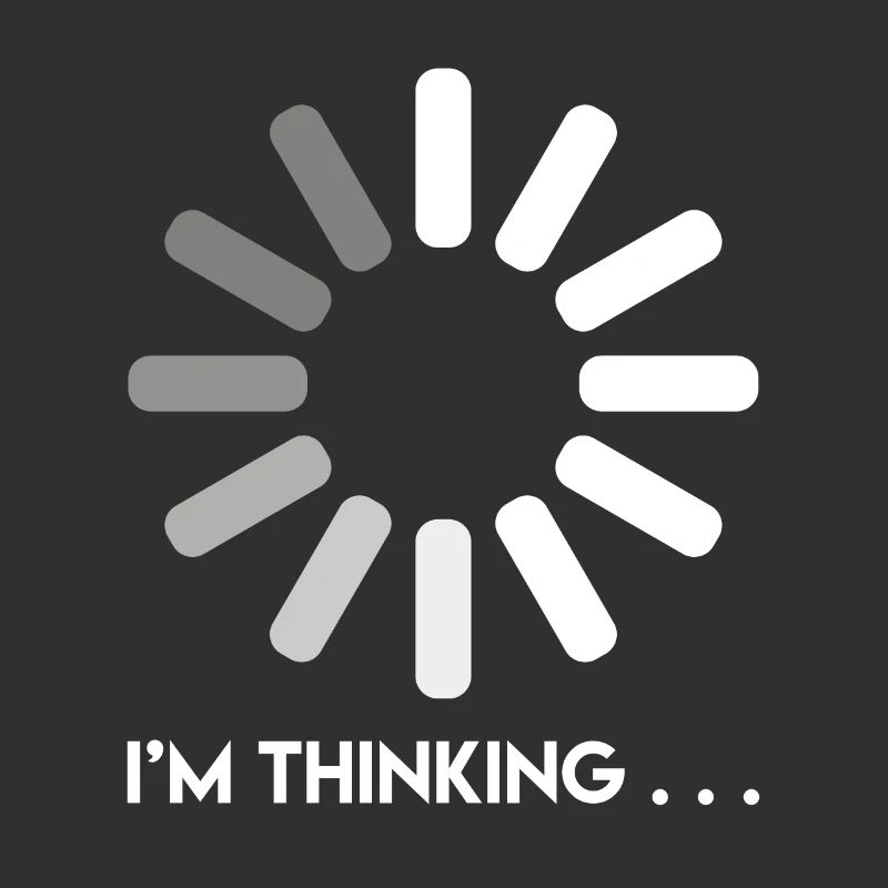 Programmierer Witz ich denke nach Coder