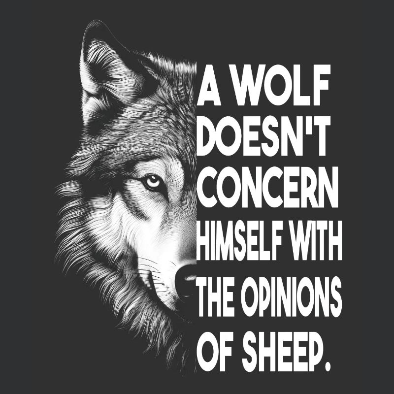 Be a Wolf, Not a Sheep