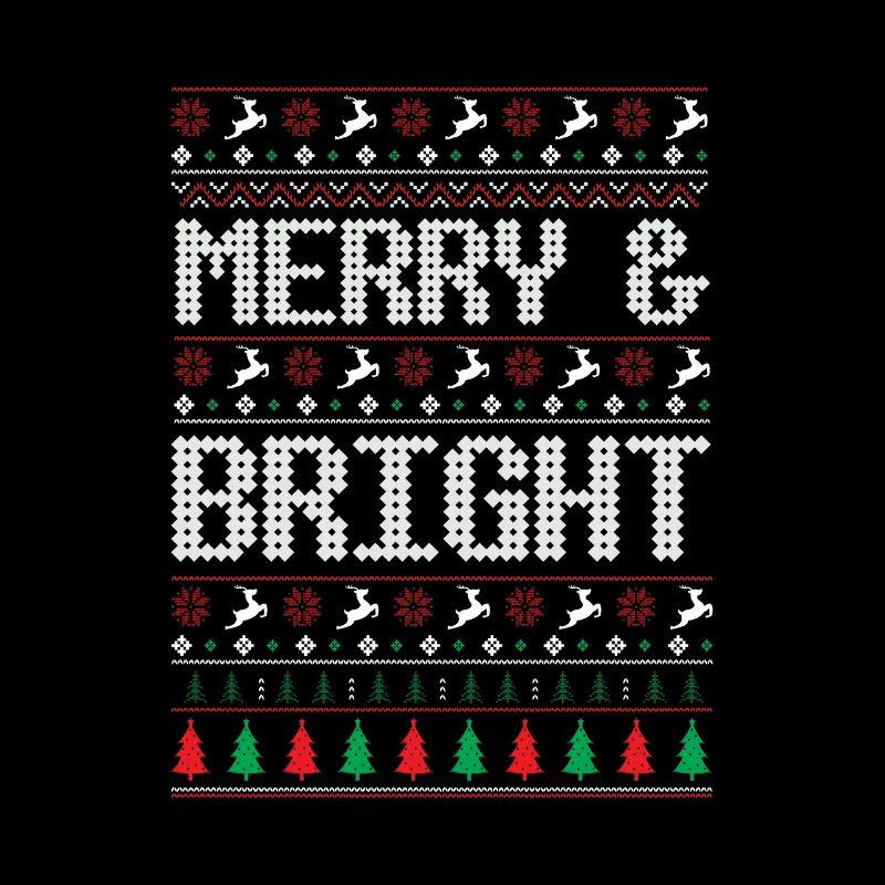 Fröhlicher und brigger hässlicher Weihnachtspullover
