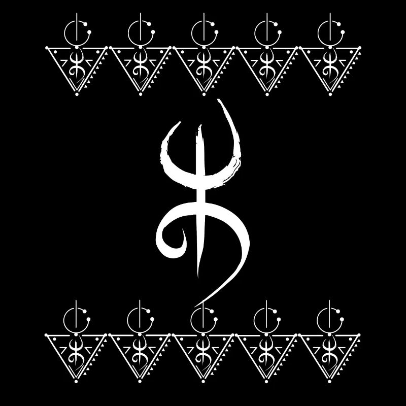 Amazigh Berbers Tifinagh with Berber fibula