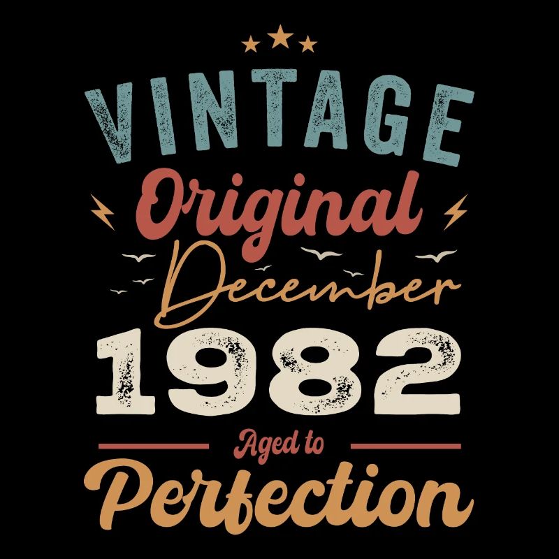 Vintage Birthday - December 1982 - Gift Idea