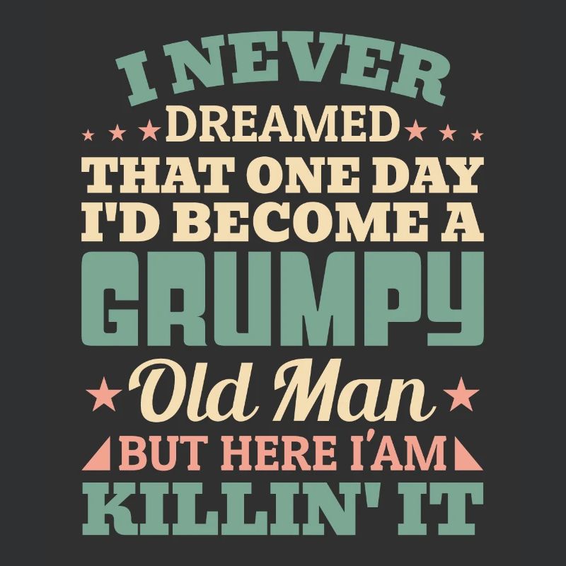 Opa Großvater Geschenkidee Become A Grumpy Old Man