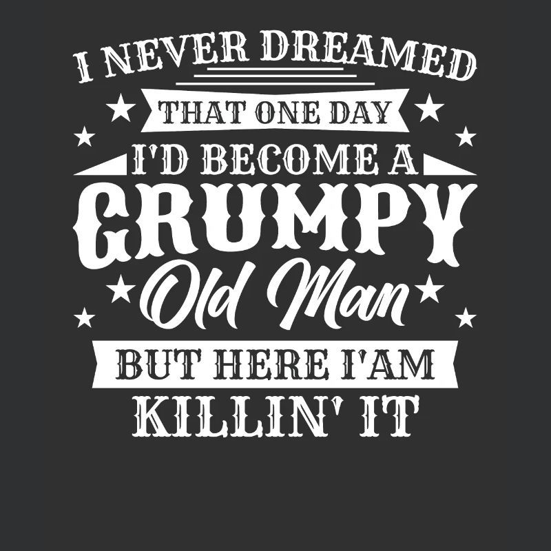 Opa Großvater Rentner Become A Grumpy Old Man