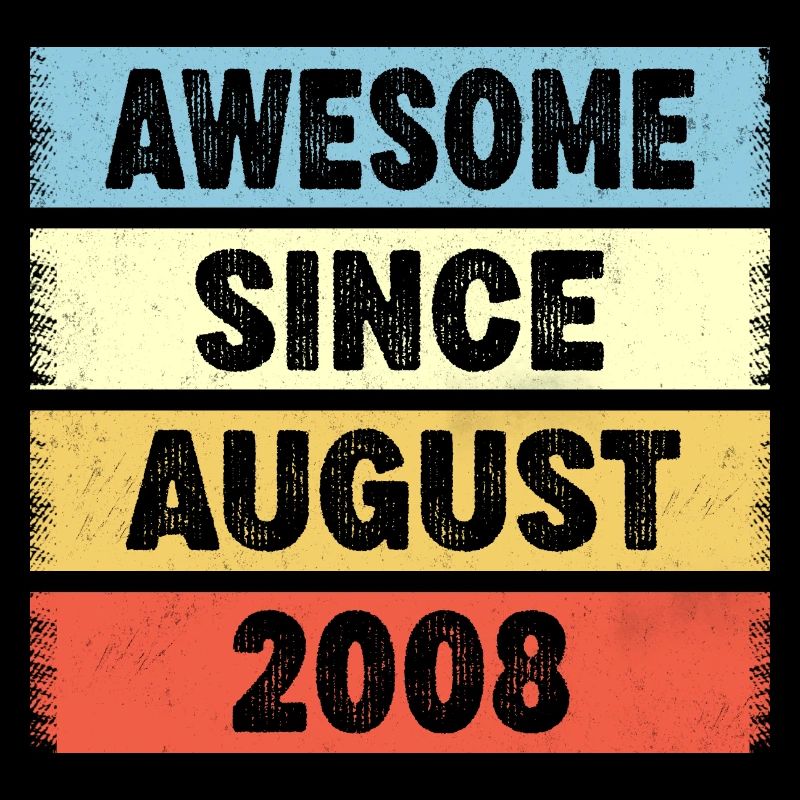 Awesome Since August 2008 14e anniversaire