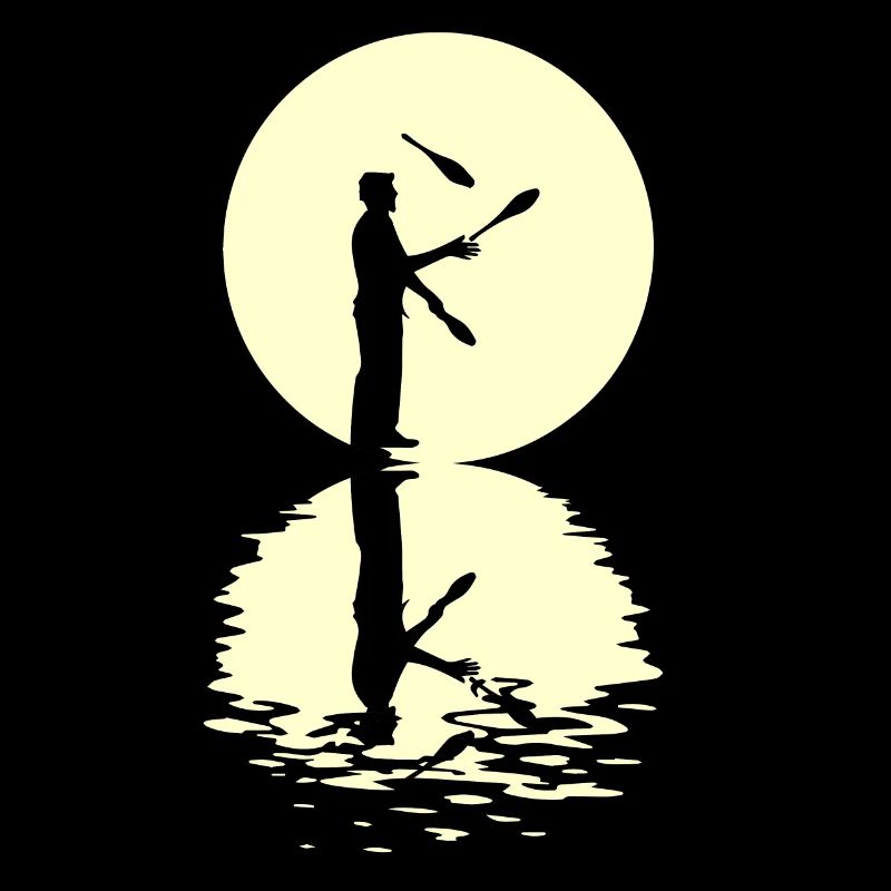 Moon Juggling Tee