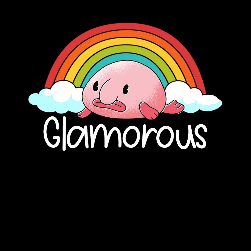 Blobfish Glamorous Rainbow Blobfish
