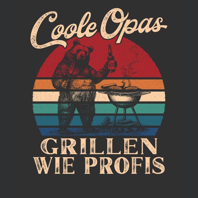 Cool Mpapas Grillades Rétro Papy