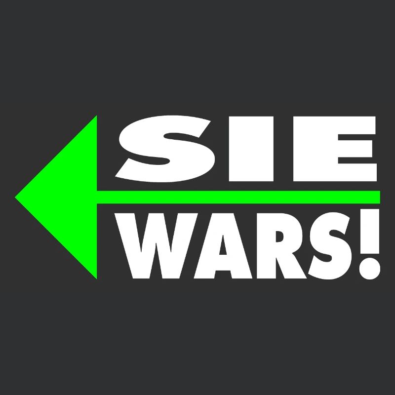 Sie wars! Partner- oder Partyshirt