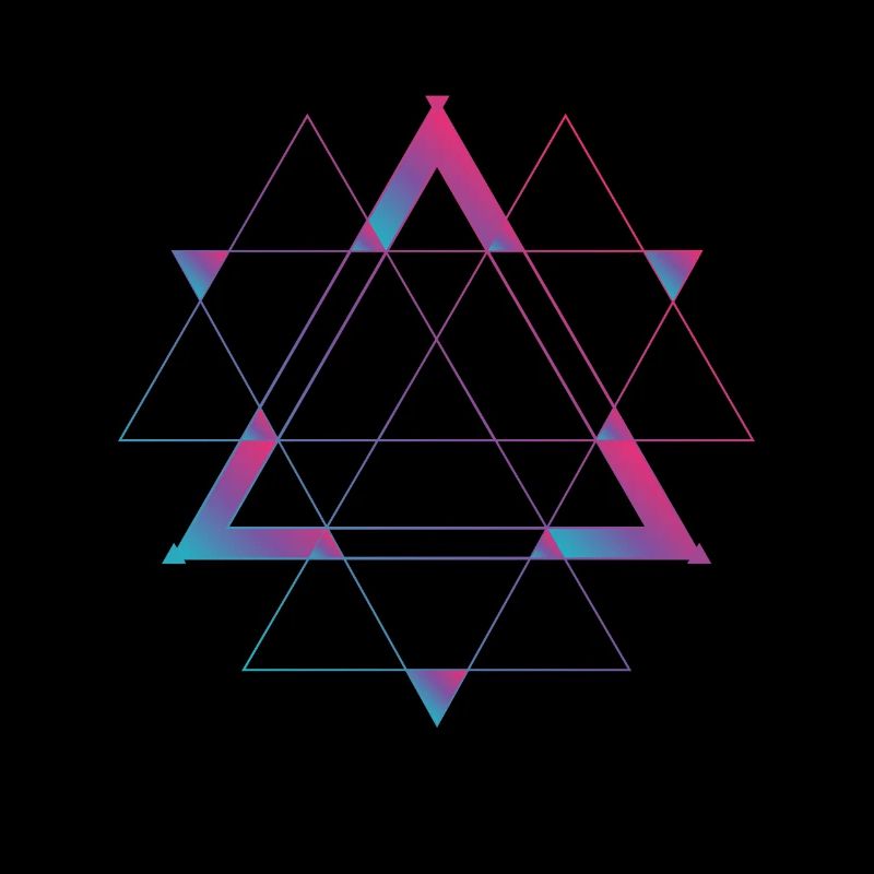 Abstract Goa Psytrance pattern