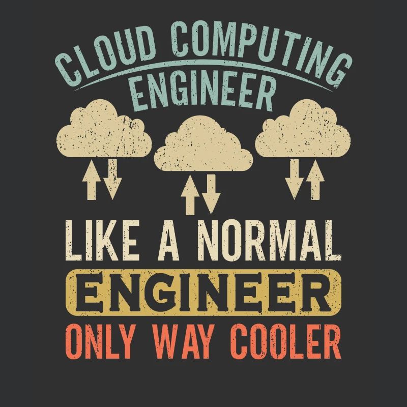 Cloud Computing Engineer Definition Retro Computer