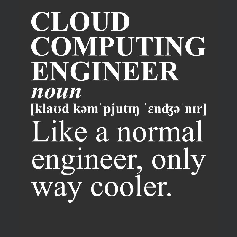 Cloud Computing Engineer Definition Retro Computer